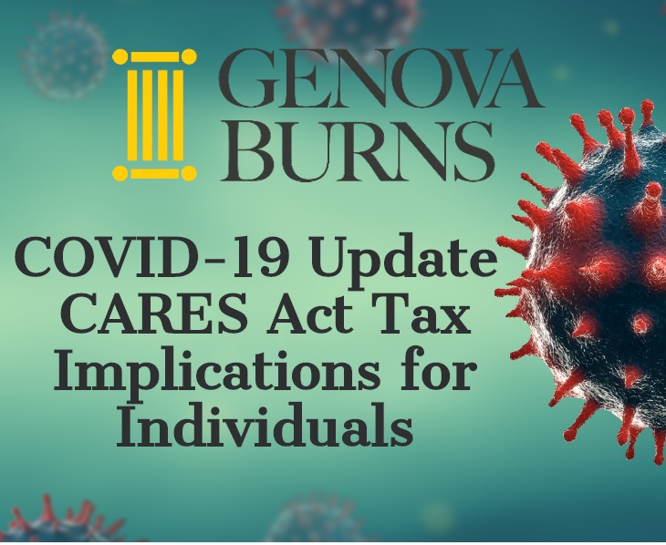 COVID-19 Update: CARES Act Tax Implications for Individuals